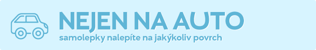 Samolepky pes v aut nalepte na jakkoliv rovn nesav povrch - banner